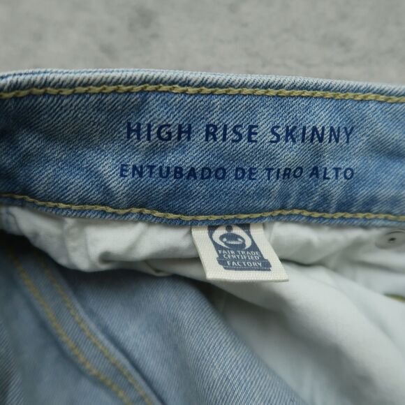 Universal Thread Jeans Women's 10 Blue High-Rise Skinny Denim 28.5" Inseam NWT - Picture 12 of 16